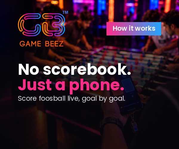 No scorebook. Just a phone.